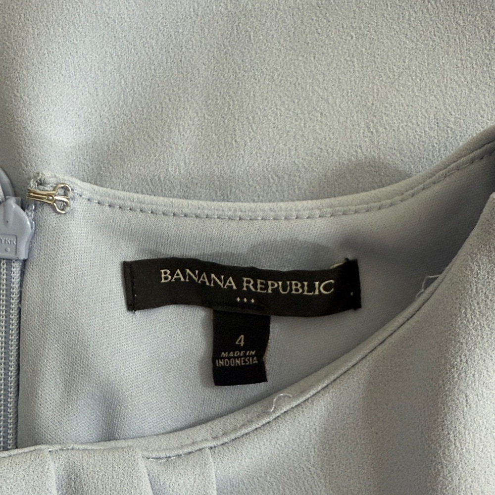 Banana Republic Light Blue Midi Dress - Picture 5 of 8